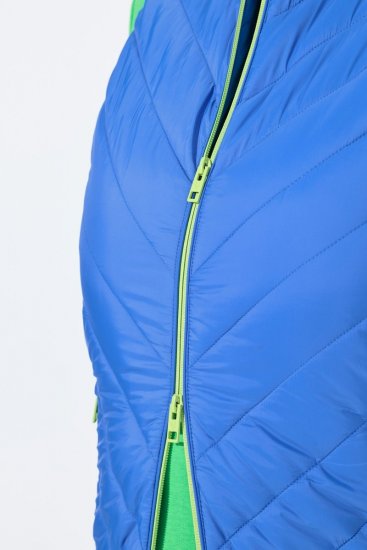 Ulla Popken 837409 Vestă HYPRAR matlasată Albastru - Veste - 