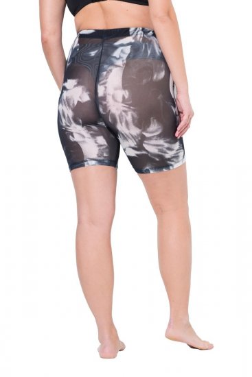 Ulla Popken 837679 Pantaloni scurți anti-frecare cu model Bleumarin - Pantaloni scurți anti-frecare - 