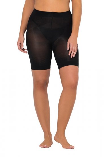 Ulla Popken 838209 Pantaloni scurți anti-frecare modelatori Neagră - Pantaloni scurți anti-frecare - 