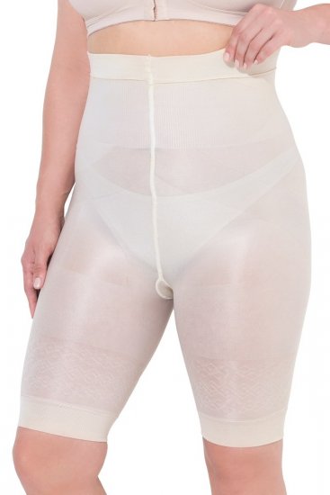 Ulla Popken 838209 Pantaloni scurți anti-frecare modelatori Alb unt - Pantaloni scurți anti-frecare - 