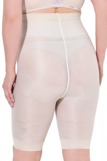 Ulla Popken 838209 Pantaloni scurți anti-frecare modelatori Alb unt - Pantaloni scurți anti-frecare - 