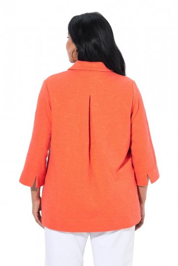 Ulla Popken 838658 Jachetă Coral - Geci - Jachete de damă marimi mari