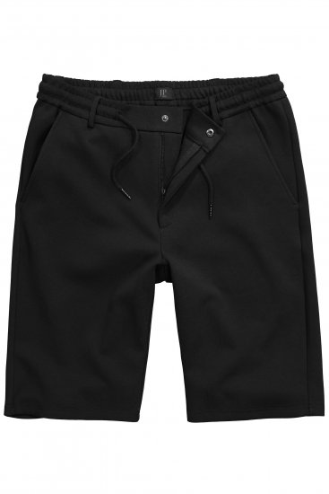 JP1880 Jersey Bermuda Chino Shorts Flexnamic Black - Pantaloni scurți - Pantaloni Scurți Mărimi mari Bărbați 