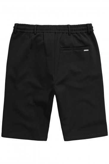 JP1880 Jersey Bermuda Chino Shorts Flexnamic Black - Pantaloni scurți - Pantaloni Scurți Mărimi mari Bărbați 
