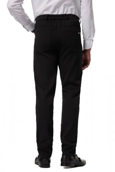 JP1880 New York Flexnamic Pantaloni din jerseu cu cinci buzunare Neagră - Costume - Costume Bărbați mărimi mari