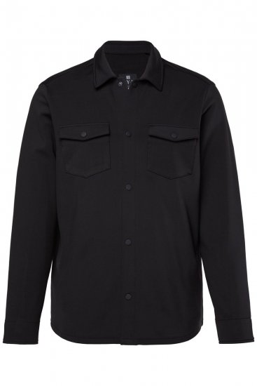 JAY-PI FLEXNAMIC® Sweat-Overshirt Black - Geci - Geci Bărbați Mărimi Mari