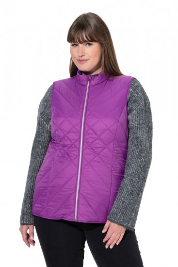 Ulla Popken 840047 Vestă matlasată hidrofugă Lila - Veste - 