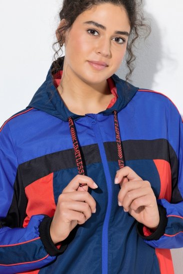 Ulla Popken 840094 Geacă tehnică Bleumarin - Geci - Jachete de damă marimi mari
