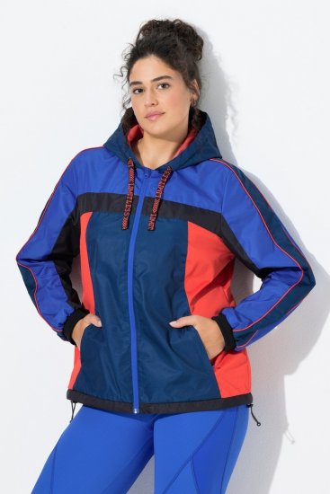 Ulla Popken 840094 Geacă tehnică Bleumarin - Geci - Jachete de damă marimi mari
