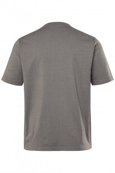 JP1880 Beer King Design Vintage Looking T-Shirt Gray - Tricouri - Tricouri Bărbați Mărimi Mari