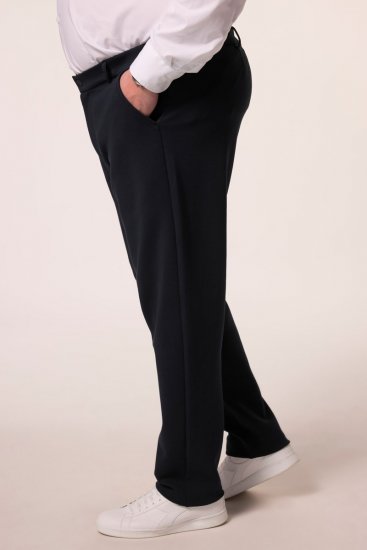 Men+ 207 Bilbao Flexlastic Pantaloni chino din jerseu Bleumarin - Costume - Costume Bărbați mărimi mari