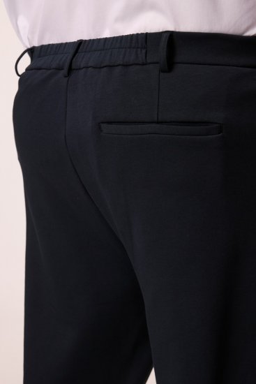Men+ 207 Bilbao Flexlastic Pantaloni chino din jerseu Bleumarin - Costume - Costume Bărbați mărimi mari