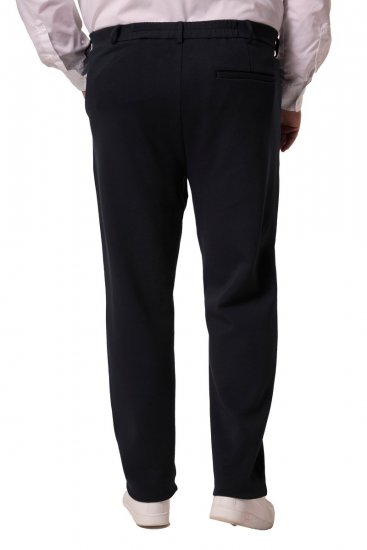 Men+ 207 Bilbao Flexlastic Pantaloni chino din jerseu Bleumarin - Costume - Costume Bărbați mărimi mari
