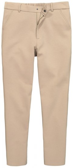 Men+ 207 Bilbao Flexlastic Pantaloni chino din jerseu Nisip - Costume - Costume Bărbați mărimi mari