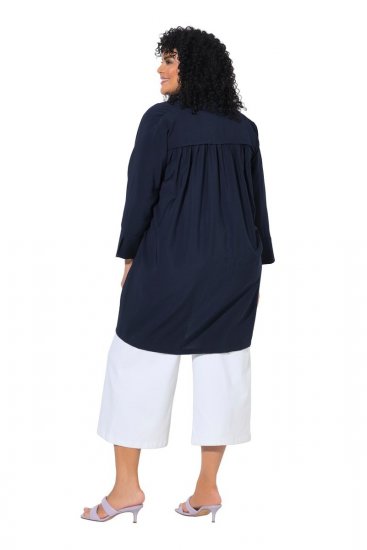 Ulla Popken 840210 Cardigan Bleumarin - Cardigane - Cardigane pentru femei la marimi mari