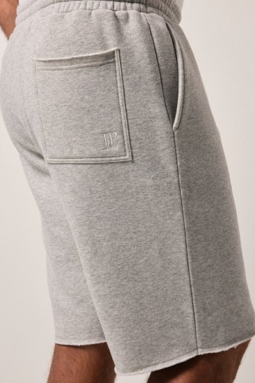 JP1880 Bermuda Sweatshorts Relaxed Fit Grey - Pantaloni trening - Pantaloni Trening Bărbați Mărimi Mari