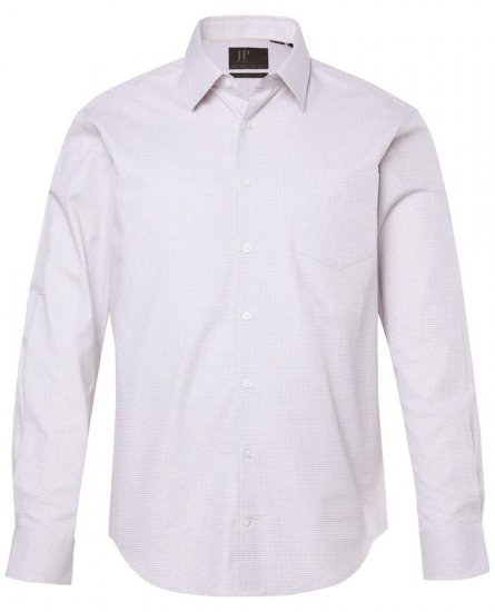 JP1880 Business Shirt Long Sleeve Pink - Cămăși - Cămăși Bărbați Mărimi Mari