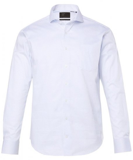 JP1880 Business Shirt Long Sleeve Snow White - Cămăși - Cămăși Bărbați Mărimi Mari