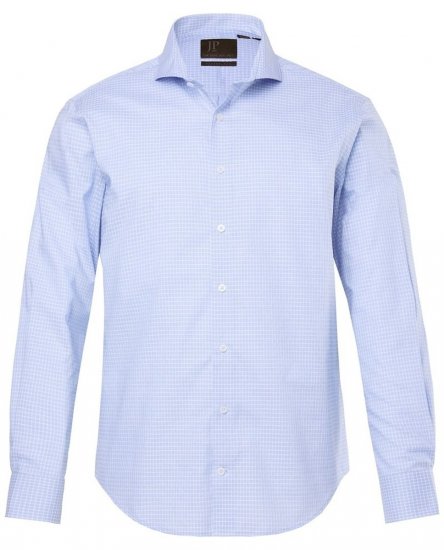 JP1880 Business Shirt Long Sleeve Ice Blue - Cămăși - Cămăși Bărbați Mărimi Mari