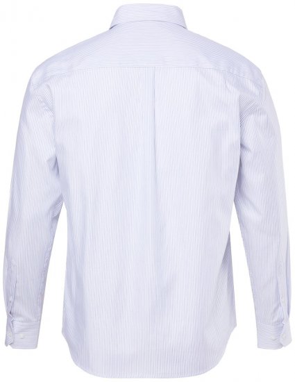 JP1880 Business Shirt Long Sleeve Striped Snow White - Cămăși - Cămăși Bărbați Mărimi Mari