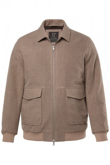 JP1880 Blouson Jacket Lightweight and Warm Brown - Geci - Geci Bărbați Mărimi Mari