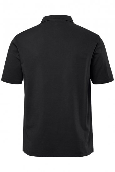 JP1880 Polo Shirt Pique Vintage Black - Tricouri polo - Tricouri Polo Bărbați Mărimi Mari