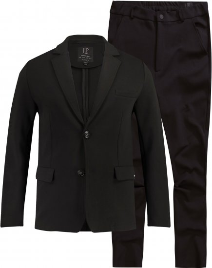 JP1880 Manhattan Flexnamic Business Jersey Suit Black - Costume - Costume Bărbați mărimi mari