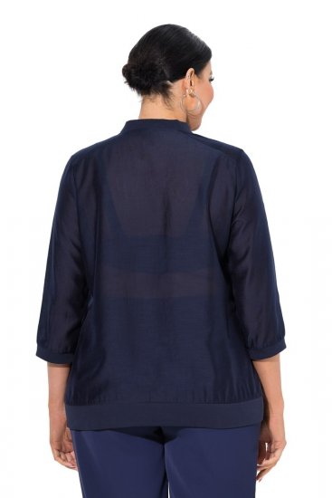 Ulla Popken 841127 Bluză Bleumarin - Ulla Popken - Ulla Popken Îmbrăcăminte Plus-Size