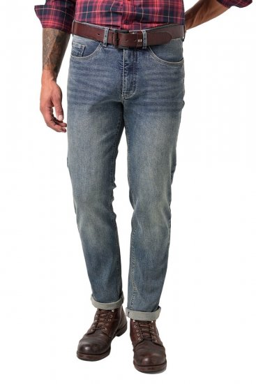 JP1880 FLEXNAMIC Modern Straight Fit Jeans Vintage Denim - Blugi & pantaloni - Blugi & Pantaloni Bărbați Mărimi Mari