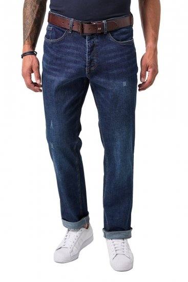 JP1880 FLEXNAMIC Jeans Tapered Loose Fit Dark Denim Blue - Blugi & pantaloni - Blugi & Pantaloni Bărbați Mărimi Mari
