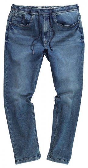 JP1880 FLEXNAMIC Straight Fit Jeans with Stretch Waist - Blugi & pantaloni - Blugi & Pantaloni Bărbați Mărimi Mari