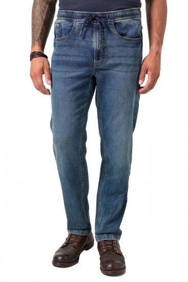 JP1880 FLEXNAMIC Straight Fit Jeans with Stretch Waist - Blugi & pantaloni - Blugi & Pantaloni Bărbați Mărimi Mari