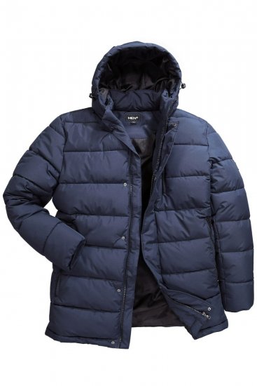 Men+ 426 Parka cu glugă Bleumarin - Geci - Geci Bărbați Mărimi Mari