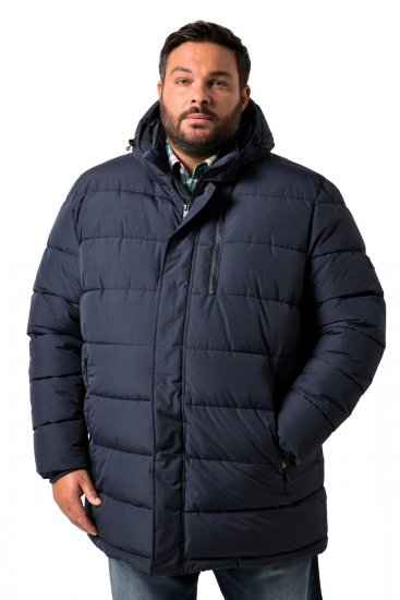 Men+ 426 Parka cu glugă Bleumarin - Geci - Geci Bărbați Mărimi Mari