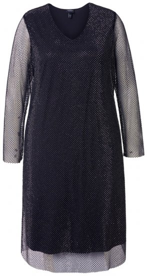 Ulla Popken 843232 Rochie cu paiete Gri - Rochii de seară - Rochii de seară marimi mari