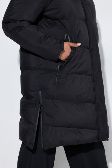 Ulla Popken SYMPATEX Triple Function Coat Black - Paltoane - Paltoane pentru femei la marimi mari