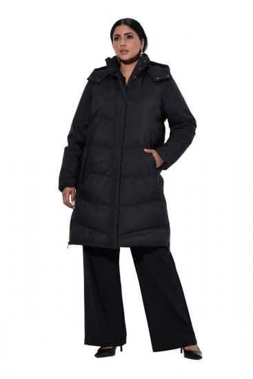 Ulla Popken SYMPATEX Triple Function Coat Black - Paltoane - Paltoane pentru femei la marimi mari