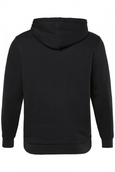 Men+ 305 Hanorac cu fermoar Soho LDN Neagră - Pulovere & hanorace - Pulovere & Hanorace Bărbați Mărimi Mari