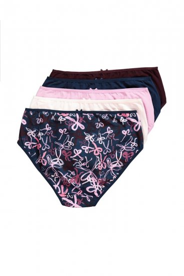 Ulla Popken 844495 Chiloți set de 5 Prună - Chiloți - 