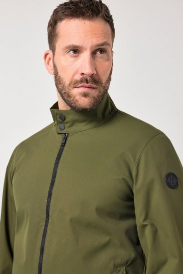 JP1880 844652 Jachetă bomber cu capse Kaki - Geci - Geci Bărbați Mărimi Mari