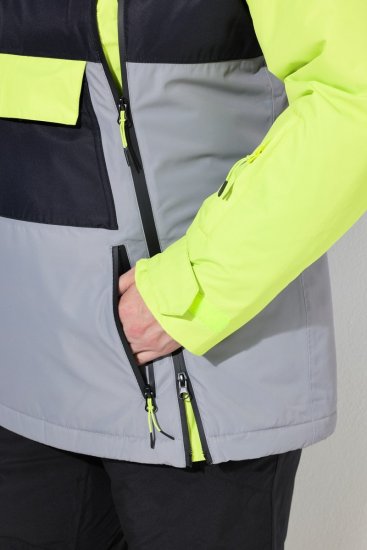 Ulla Popken 845115 Palton tehnic Gri - Paltoane - Paltoane pentru femei la marimi mari