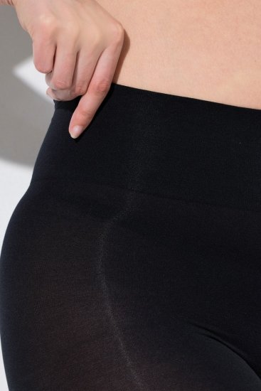 Ulla Popken 845319 Pantaloni scurți anti-frecare cu dantelă Neagră - Pantaloni scurți anti-frecare - 