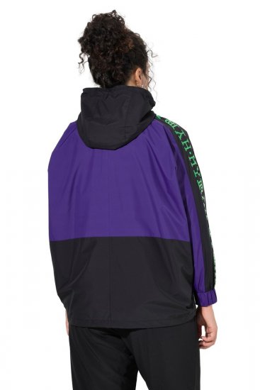 Ulla Popken 845648 Windbreaker cu mâneci liliac Lila - Geci - Jachete de damă marimi mari