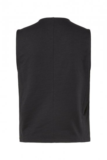 JP1880 846089 Vestă tip hanorac Neagră - Costume - Costume Bărbați mărimi mari