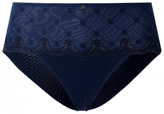Ulla Popken 846235 Chiloți hipster cu dantelă Bleumarin - Chiloți - 