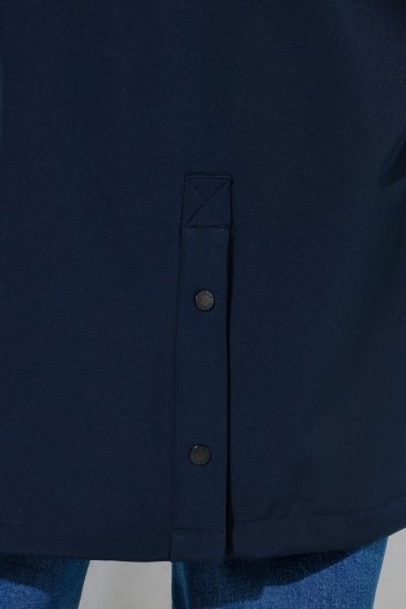 Ulla Popken 846278 Palton softshell Bleumarin - Paltoane - Paltoane pentru femei la marimi mari