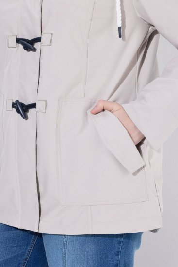 Ulla Popken 846853 Geacă softshell Șampanie - Geci - Jachete de damă marimi mari