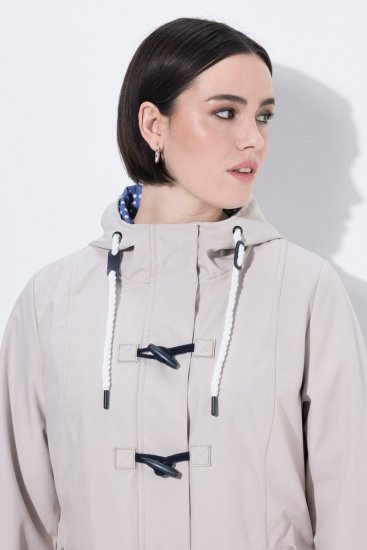 Ulla Popken 846853 Geacă softshell Șampanie - Geci - Jachete de damă marimi mari