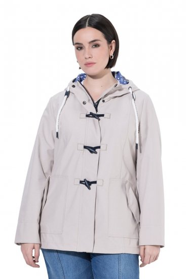 Ulla Popken 846853 Geacă softshell Șampanie - Geci - Jachete de damă marimi mari