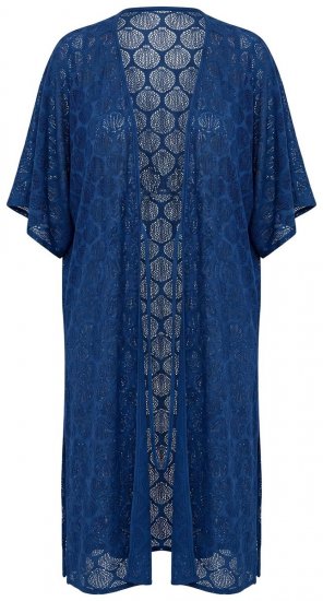 Ulla Popken 847654 Rochie imprimată Bleumarin - Caftane - 